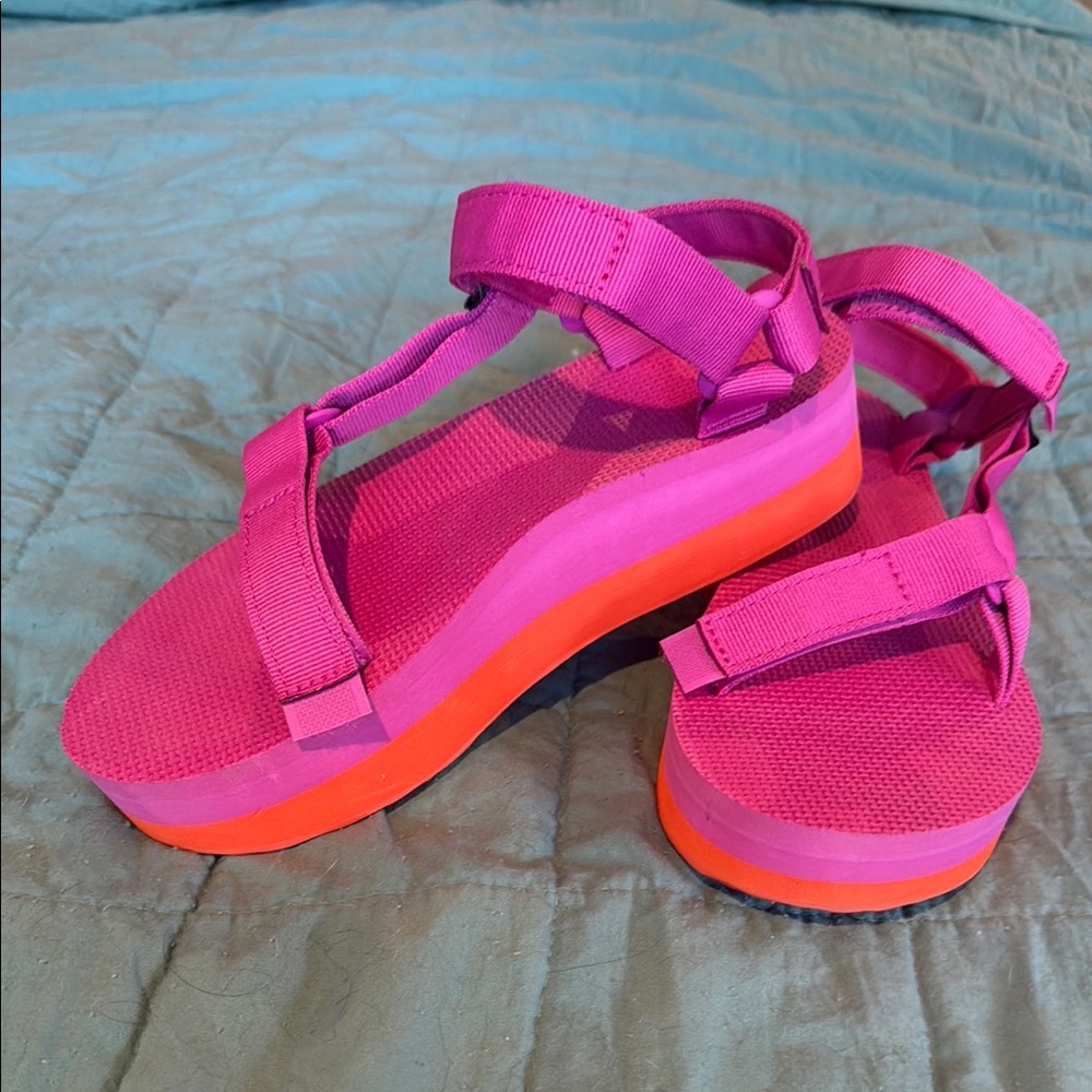 Teva Women's Sandals - Pink and Orange